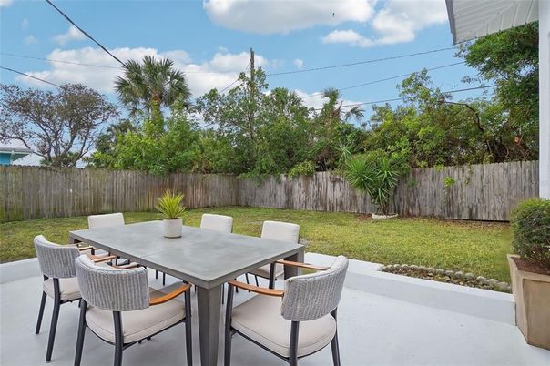 Backyard, Exterior