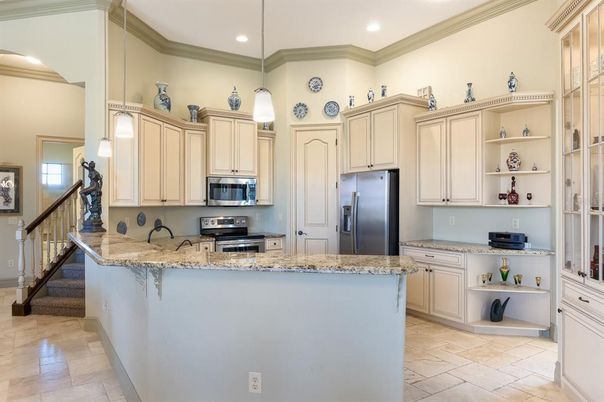 Interior, Kitchen, Pendant Lights, Recessed Lighting
