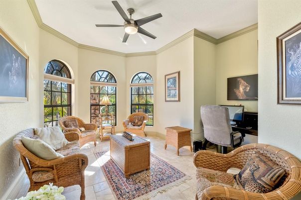 Home Office, Interior, Living room