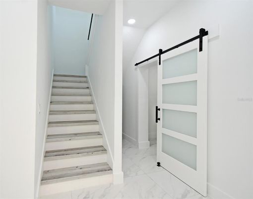 Interior, Marble, Recessed Lighting