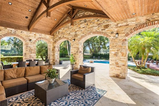 Exterior, Pool, Wooden Ceilings