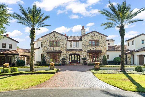 Exterior, Facade, Mediterranean