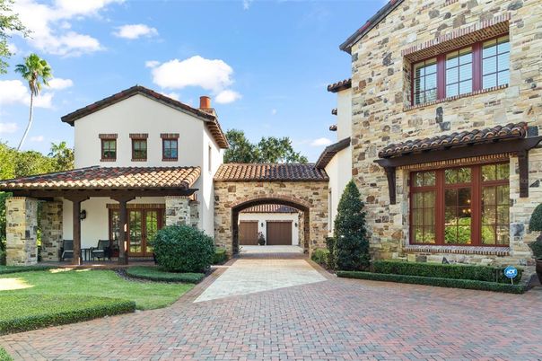 Exterior, Facade, Spanish Mediterranean
