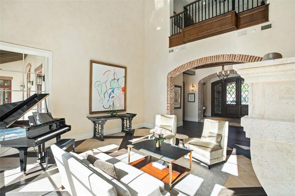 Interior, Living room, Piano, Wood Texture Flooring