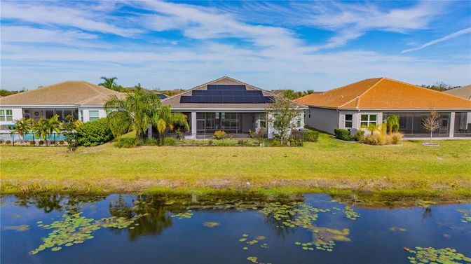 Exterior, Lake, Solar Panels