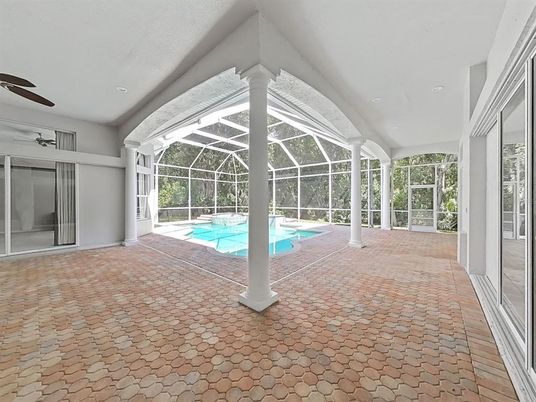 Glass Ceilings, Interior, Pool, Recessed Lighting, Sun Room
