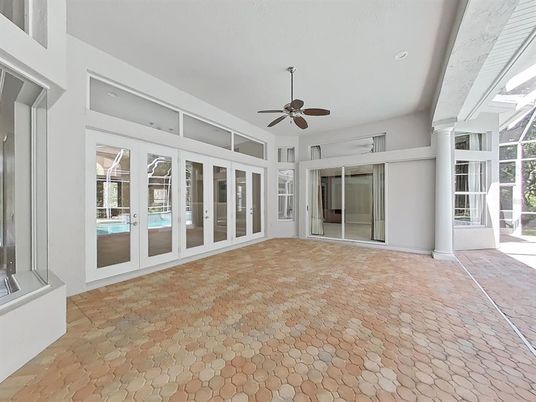 Empty room, Interior, Sun Room