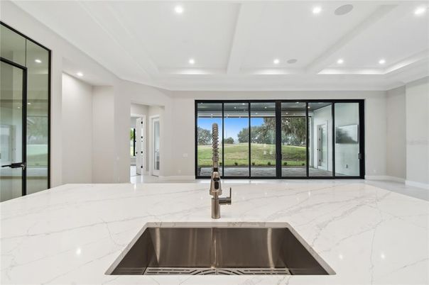 Interior, Marble, Recessed Lighting