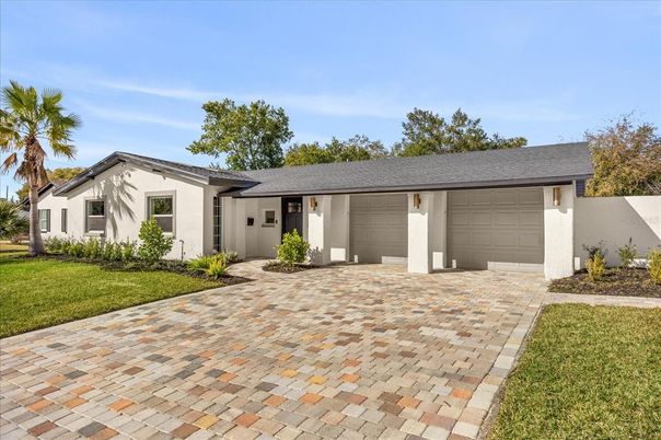 Attached, Backyard, Exterior, Facade, Ranch