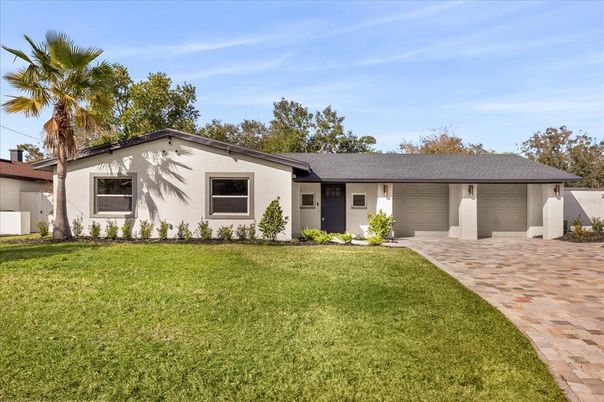Attached, Backyard, Exterior, Facade, Ranch