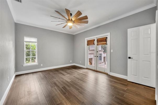 Empty room, Interior, Wood Texture Flooring