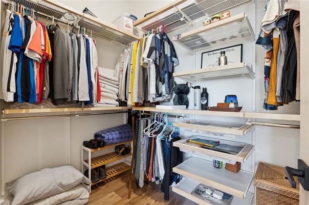 Interior, Walk-in Closets, Wood Texture Flooring