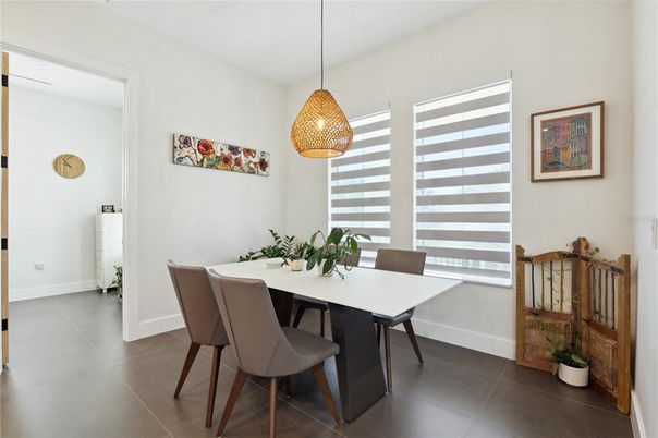 Dining room, Interior, Pendant Lights