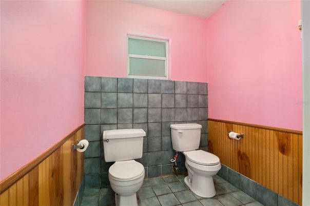 Bathroom, Interior, Wooden Walls