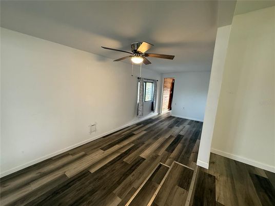 Empty room, Interior, Wood Texture Flooring