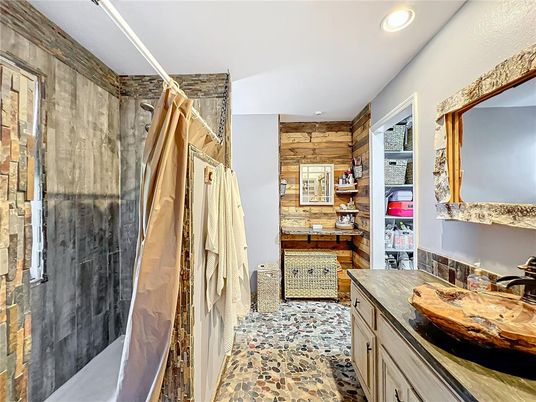 Interior, Recessed Lighting, Wooden Walls