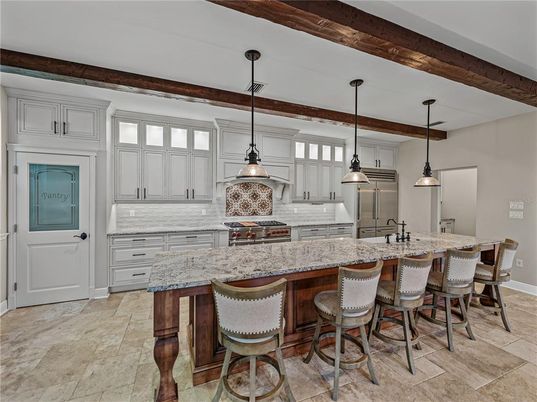 Interior, Kitchen, Pendant Lights