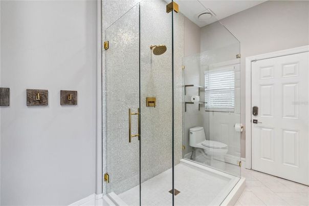 Bathroom, Glass Shower, Interior