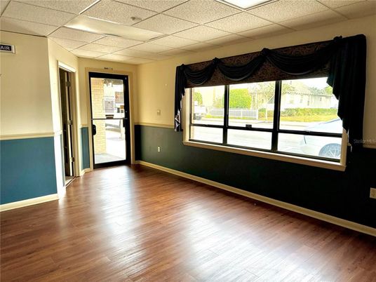 Empty room, Interior, Wood Texture Flooring