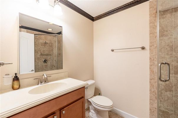 Bathroom, Glass Shower, Interior