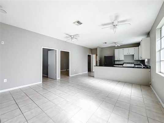 Empty room, Interior, Kitchen