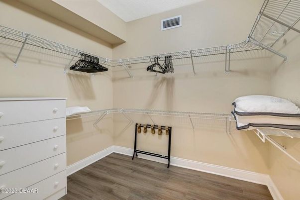 Interior, Walk-in Closets, Wood Texture Flooring