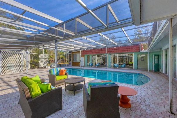 Glass Ceilings, Interior, Pool, Sun Room