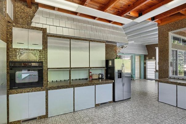 Interior, Kitchen, Stainless Steel Appliances, Stone Walls, Wooden Beams, Wooden Ceilings