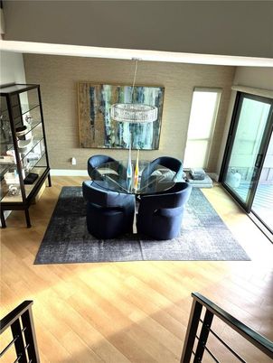 Dining room, Interior, Wood Texture Flooring