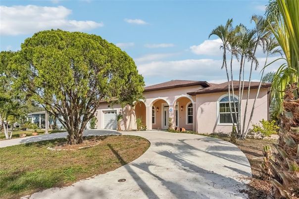 Attached, Backyard, Exterior, Facade, Mediterranean