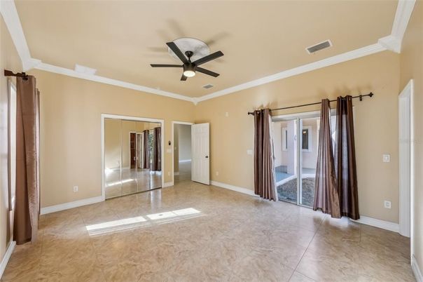 Empty room, Interior