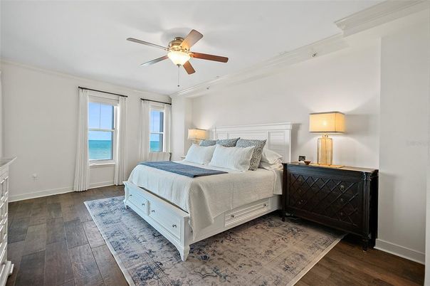 Bedroom, Interior, Water, Wood Texture Flooring