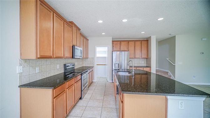 Interior, Kitchen, Recessed Lighting, Stainless Steel Appliances