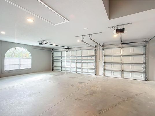 Garage, Interior, Recessed Lighting