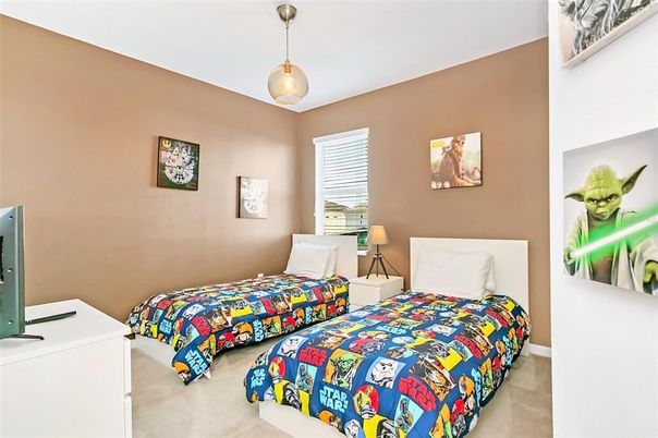 Bedroom, Interior, Pendant Lights