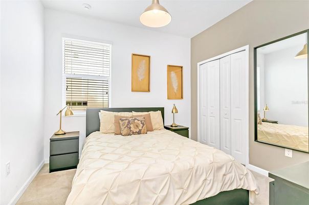 Bedroom, Interior, Pendant Lights