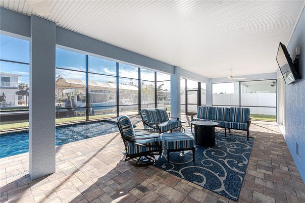 Interior, Pool, Sun Room