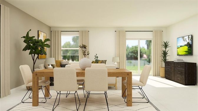 Dining room, Interior
