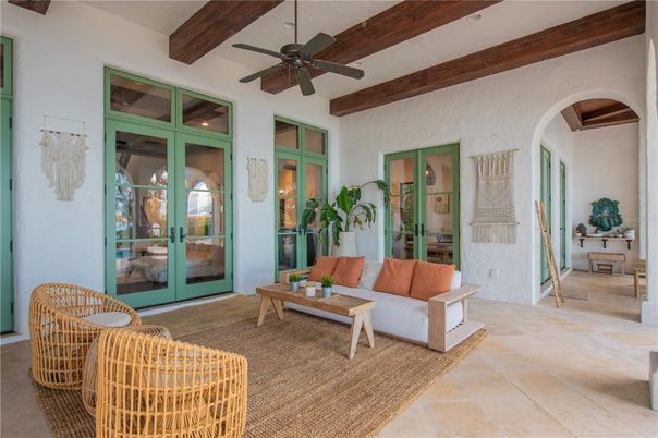 Interior, Living room, Wooden Beams