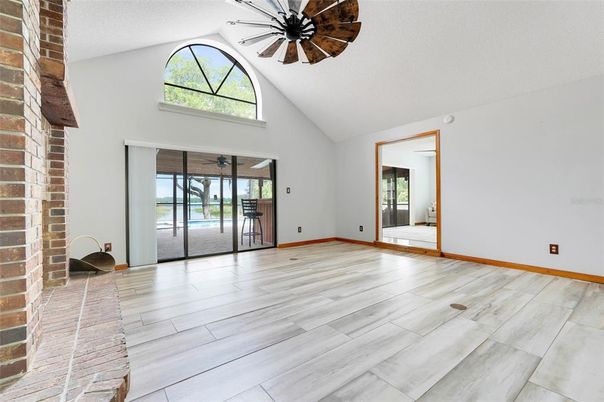 Empty room, Interior, Wood Texture Flooring