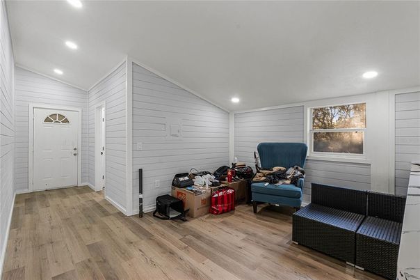 Interior, Recessed Lighting, Wood Texture Flooring