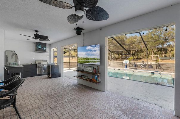 Glass Ceilings, Interior, Pool, Sun Room