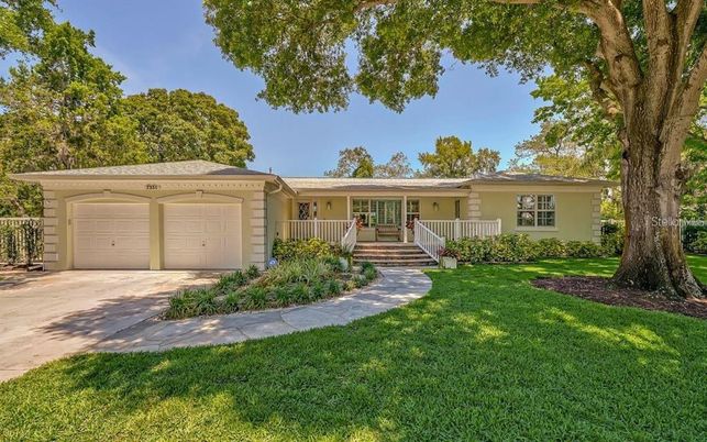 Attached, Backyard, Exterior, Facade, Ranch