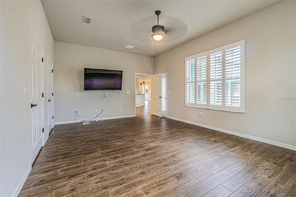 Empty room, Interior, Wood Texture Flooring