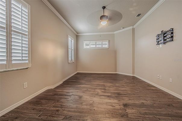 Empty room, Interior, Wood Texture Flooring