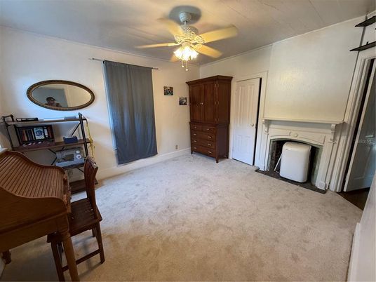 Fireplace, Interior, Piano