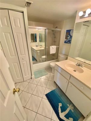 Bathroom, Dual Sink Vanities, Glass Shower, Interior