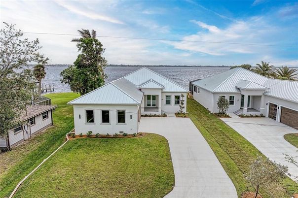 Attached, Backyard, Exterior, Facade, Water, Farmhouse
