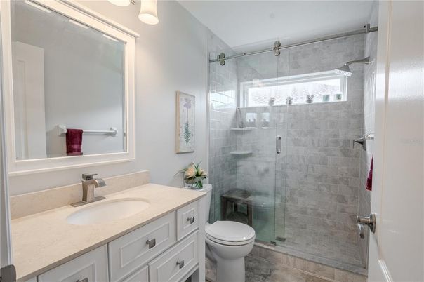 Bathroom, Glass Shower, Interior