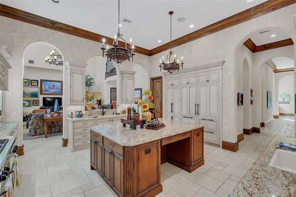 Chandelier, Interior, Kitchen, Pendant Lights, Recessed Lighting